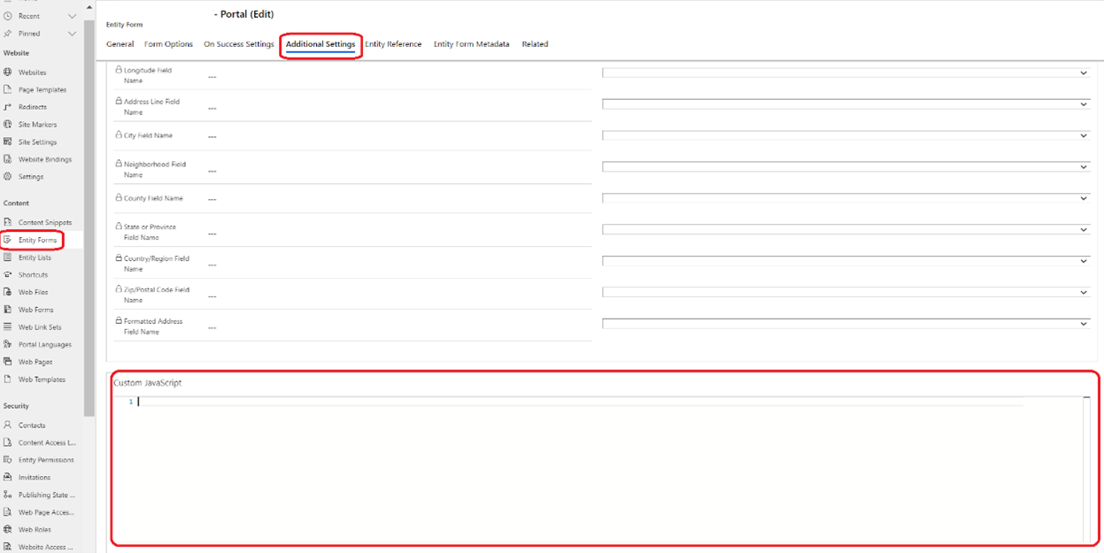 Extending Power Portal Functionality with JavaScript
