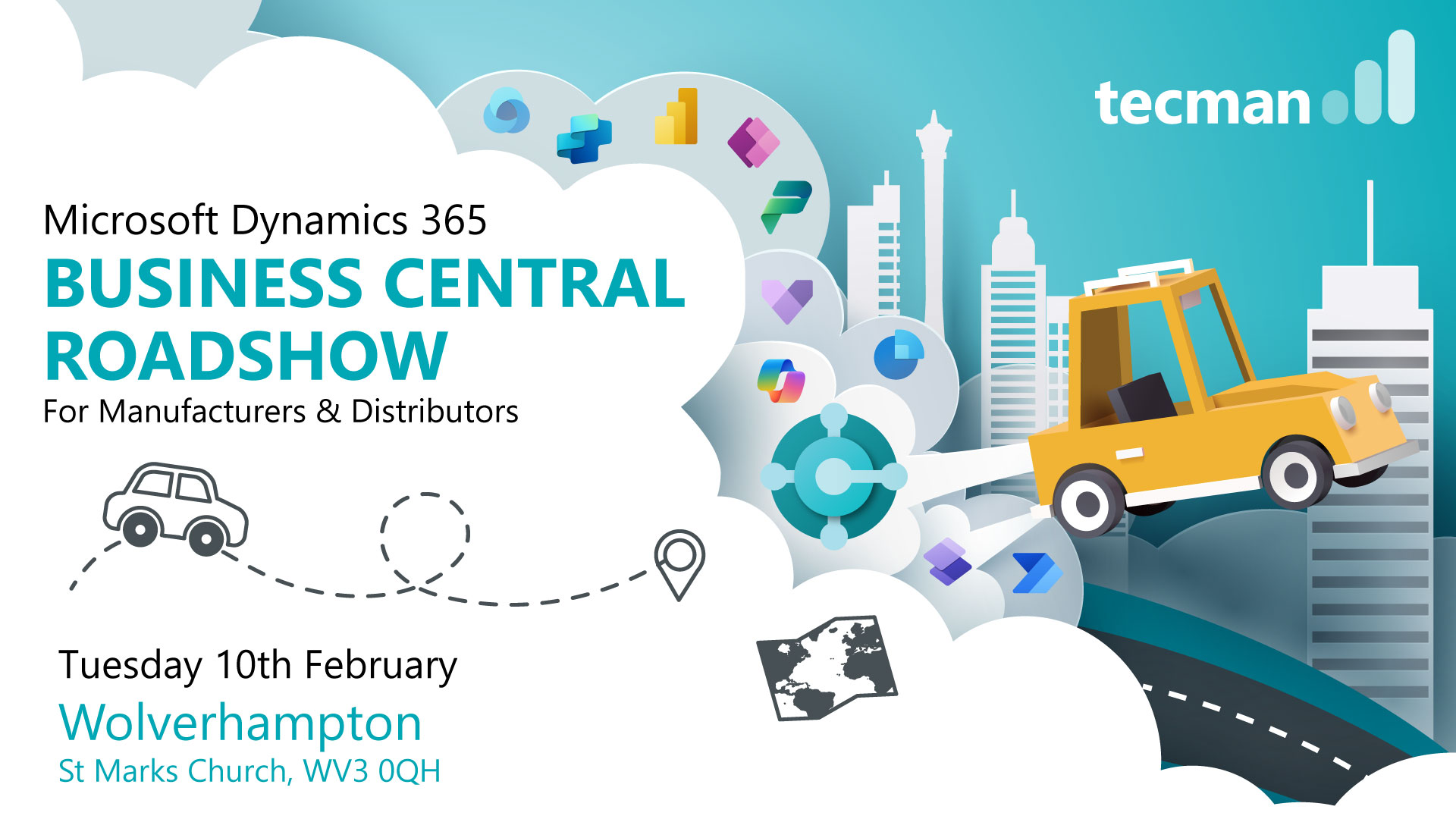 Tecman Business Central Roadshow - Wolverhampton