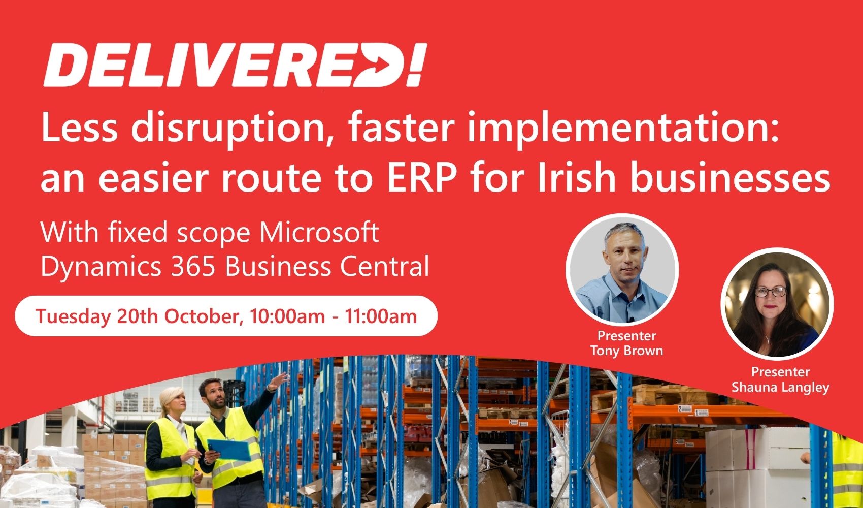 Less Disruption, Faster Implementation: An easier Route to ERP for Irish Businesses with fixed scope Microsoft Dynamics 365 Business Central