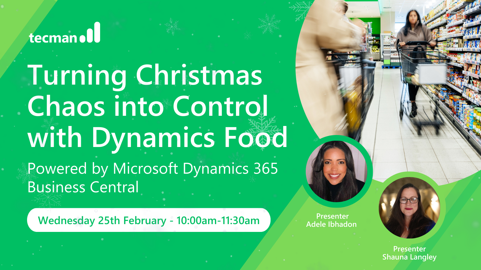 Tecman Dynamics Food Webinar