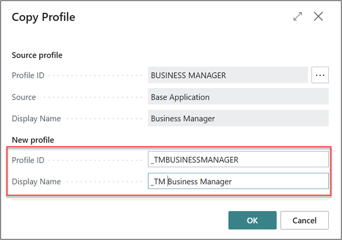 Business Central lock editing