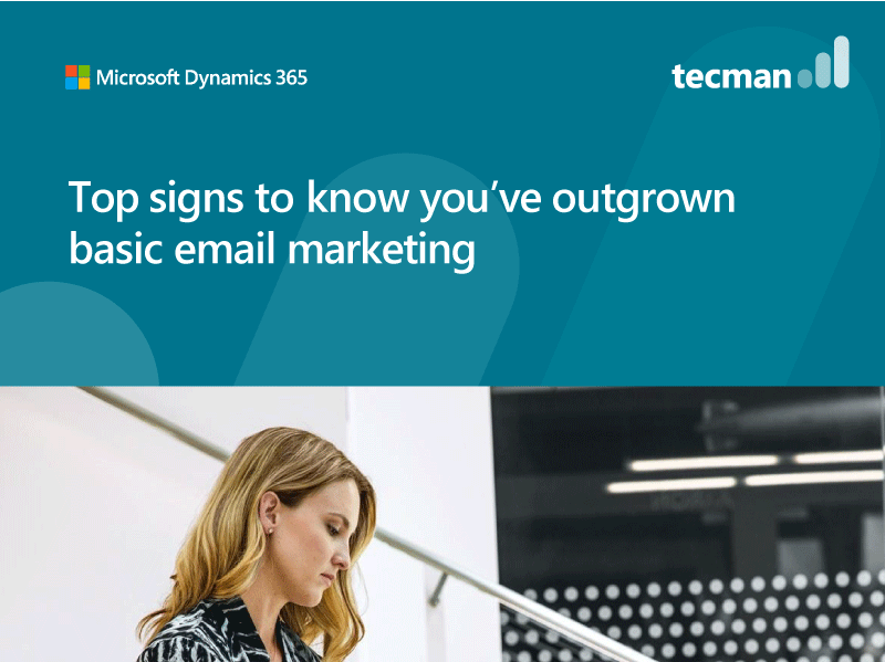 eBook - Top signs you have outgrown basic email marketing