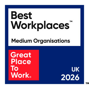 GPTW logo for medium organisations