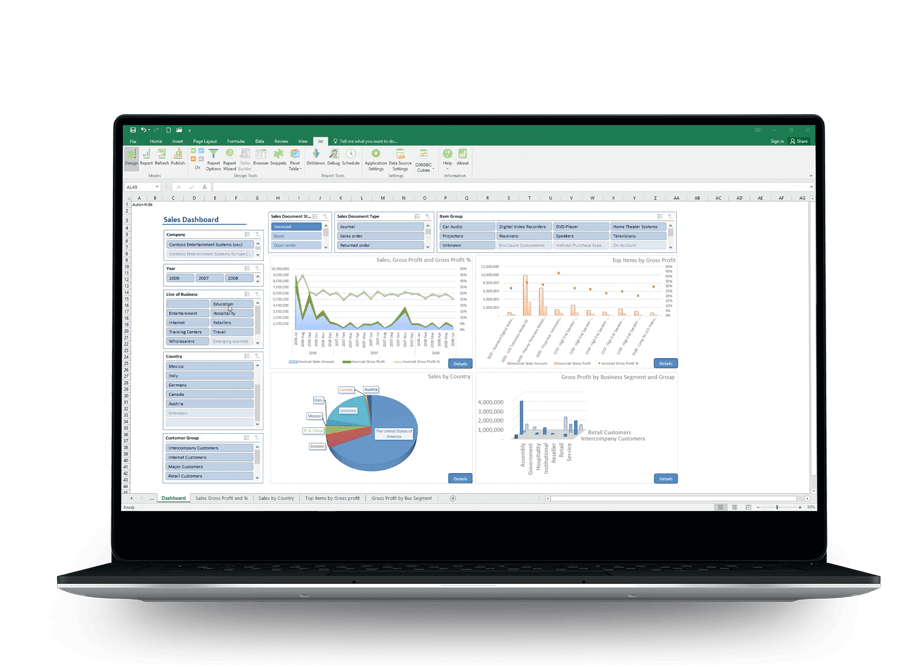 insight software on screen