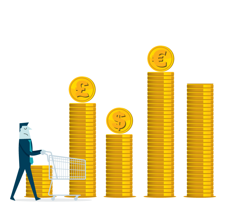 graphic of coins 