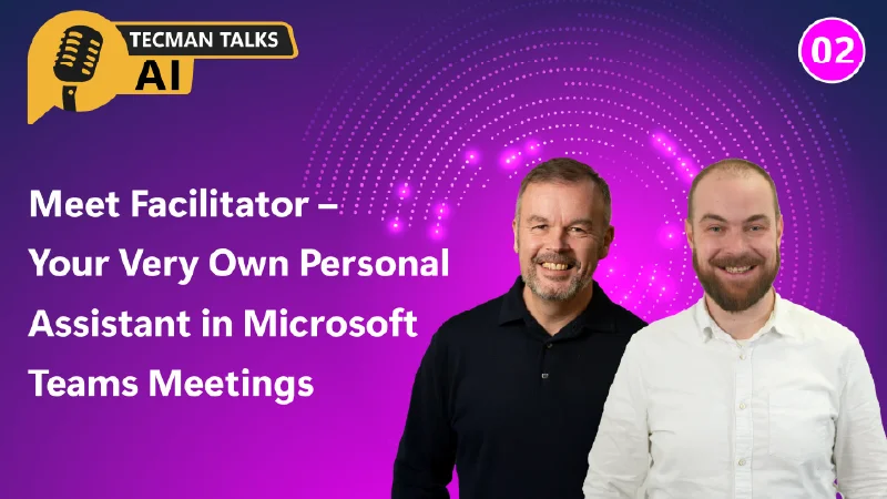 Tecman Talks AI episode thumbnail