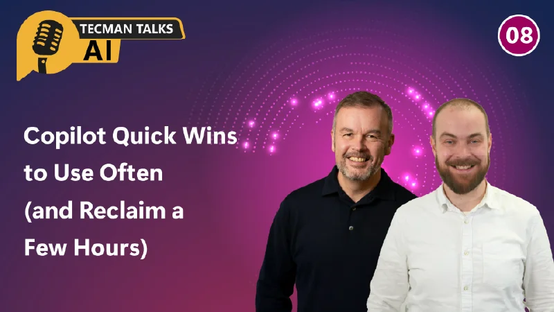 Tecman Talks AI episode thumbnail