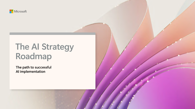 The AI strategy Roadmap front cover